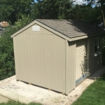 Waukesha WI gable with roll up door